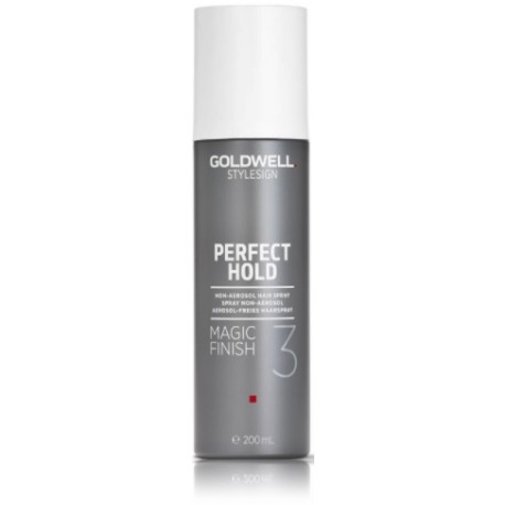 Goldwell Style Sign Perfect Hold Magic Finish neaerozolinis plaukų lakas 200 ml.