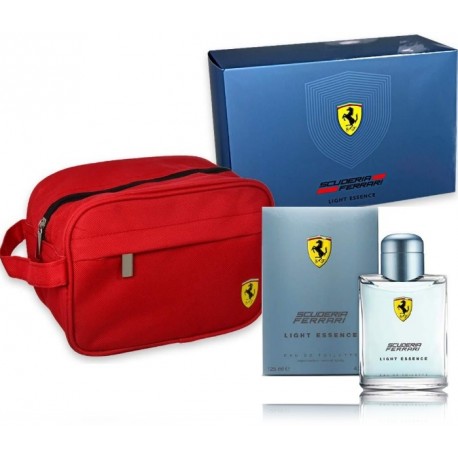 Ferrari Light Essence rinkinys vyrams (125 ml. EDT + kosmetinė)