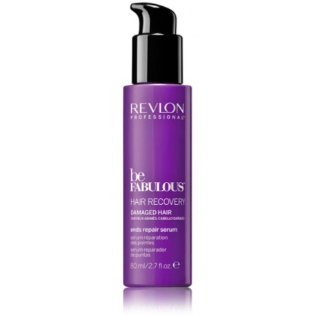 Revlon Professional Be Fabulous Hair Recovery serumas pažeistiems/sausiems plaukų galiukams 80 ml.