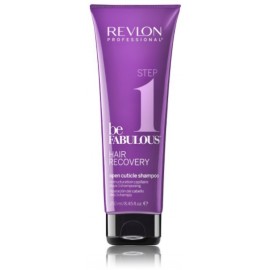 Revlon Professional Be Fabulous Hair Recovery Step 1 kutikules atveriantis šampūnas 250 ml.