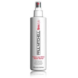 Paul Mitchell Freeze and Shine Super Spray neaerozolinis plaukų lakas 250 ml.