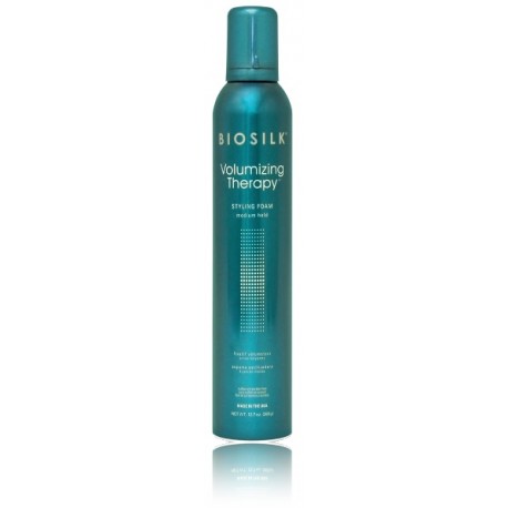 Biosilk Volumizing Therapy Styling Foam apimties suteikiančios putos plaukams 360 g.