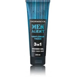 Gentleman Touch Men Agent Shower Gel 3in1 dušo želė vyrams 250 ml.