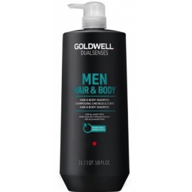 Goldwell Dualsenses Men Hair&Body Shampoo šampūnas ir dušo gelis vyrams