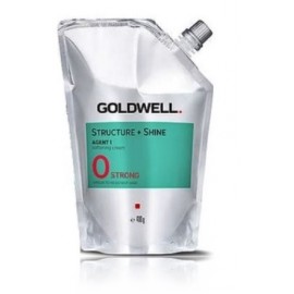 Goldwell STRUCTURE + SHINE AGENT 1 Softening Cream kremas profesionalioms plaukų tiesinimo procedūroms