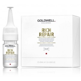 Goldwell Dualsenses Rich Repair Intensive Restoring atkuriamasis serumas 12x18 ml.