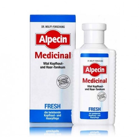 Alpecin Medicinal Fresh Scalp & Hair Tonic gaivinamasis serumas galvos odai ir plaukams 200 ml.