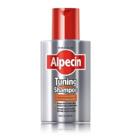 Alpecin Tuning Shampoo šampūnas tamsiems plaukams 200 ml.