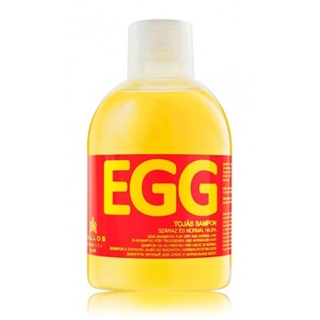 Kallos Egg Shampoo šampūnas plaukams su kiaušinio ekstraktu 1000 ml.