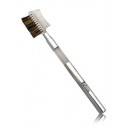 Sefiros Silver Eyelash Brush With Comb blakstienų ir antakių šukos