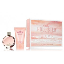 Hollister Wave For Her rinkinys moterims (50 ml. EDP + 100 ml. kūno losjonas)