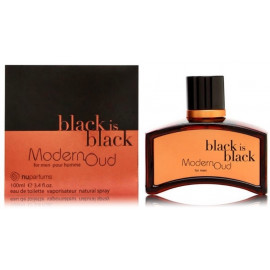 Nuparfums Black is Black Modern Oud 100 ml. EDT kvepalai vyrams