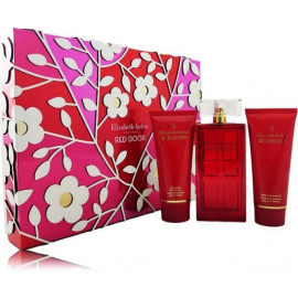 Elizabeth Arden Red Door rinkinys moterims (100 ml. EDT + 100 ml. kūno losjonas + 100 ml. dušo gelis)