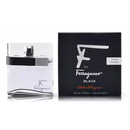 Salvatore Ferragamo F by Ferragamo pour Homme Black EDT kvepalai vyrams