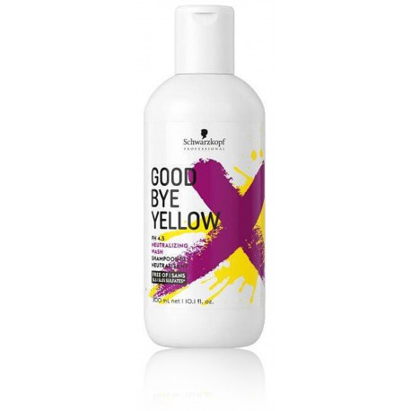 Schwarzkopf Professional Goodbye Yellow šampūnas neutralizuojantis geltonus tonus