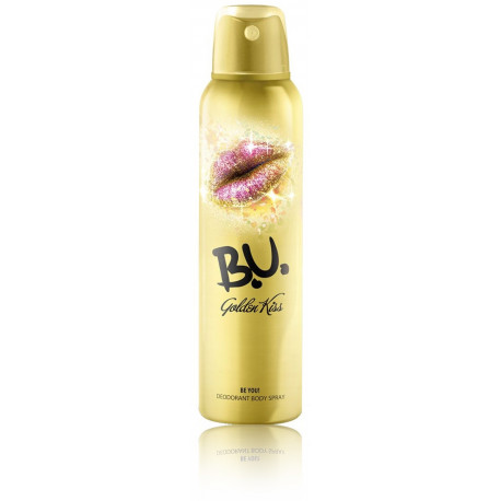 B.U. Golden Kiss purškiamas dezodorantas 150 ml.