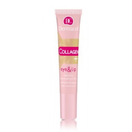 Dermacol Intense Rejuvenating Eye Cream and Lip Collagen Plus kremas jautrioms veido zonoms 15 ml.