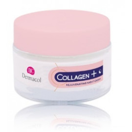 Dermacol Intense Rejuvenating Night Cream Collagen Plus омолаживающий ночной крем для лица 50 мл.