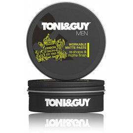 Toni&Guy Workable Matte Paste plaukų modeliavimo priemonė vyrams 75 ml.