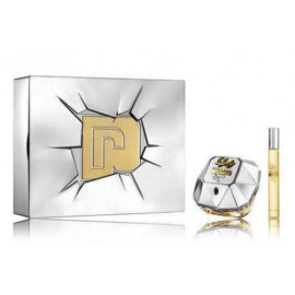 Paco Rabanne Lady Million Lucky rinkinys moterims (80 ml. EDP + 10 ml. EDP)