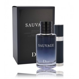 Dior Sauvage rinkinys vyrams (100 ml. EDT + miniatiūra 7,5 ml. EDT)