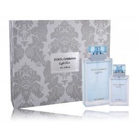 Dolce & Gabbana Light Blue Eau Intense rinkinys moterims (100 ml. EDP + 25 ml. EDP)