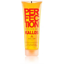 Kallos Perfection Gel Extra Strong stiprios fiksacijos plaukų formavimo gelis 250 ml.