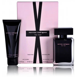 Narciso Rodriguez for Her rinkinys moterims (50 ml. EDT + 75 ml. kūno losjonas)