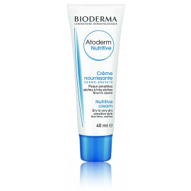 BIODERMA Atoderm Nutritive veido kremas sausai odai 40 ml.