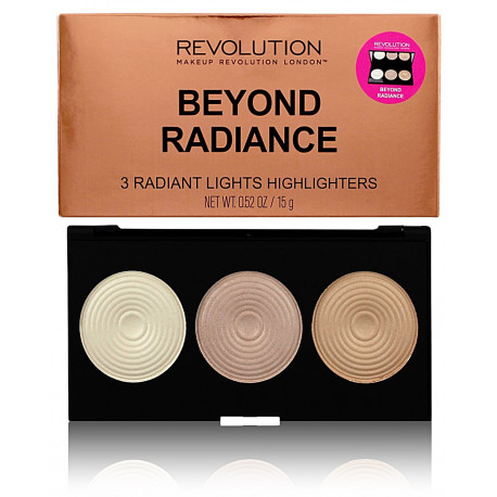 Makeup Revolution Beyond Radiance švytėjimo suteikianti paletė 15 g.