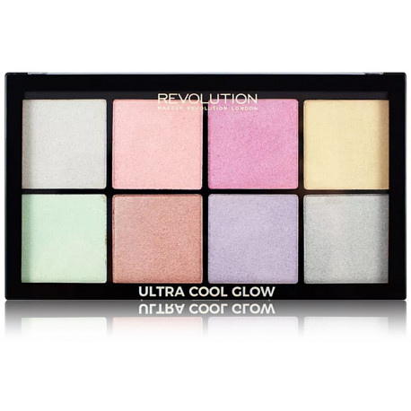 Makeup Revolution Ultra Cool Glow Brightner švytėjimo suteikianti paletė 20 g.