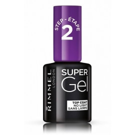 Rimmel Super Gel Top Coat viršutinis nagų lako sluoksnis 12 ml.