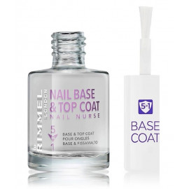 Rimmel Nurse Nail Base & Top Coat 5in1 средство для укрепления ногтей 12 мл.