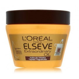 L'oreal Elseve Extraordinary Oil kaukė sausiems plaukams 300 ml.