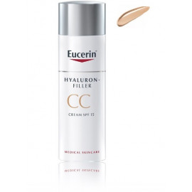 Eucerin Hyaluron-Filler SPF 15 odos atspalvį koreguojantis CC kremas brandžiai odai 50 ml. 01 Light