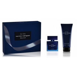 Narciso Rodriguez For Him Bleu Noir rinkinys vyrams (50 ml. EDP + 200 ml. dušo gelis)