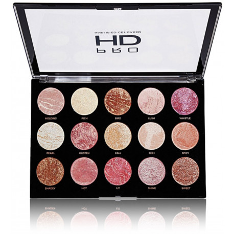 Makeup Revolution Pro HD Amplified Palette палетка для сияния кожи32 г. Get Baked