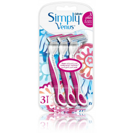 Gillette Simply Venus vienkartiniai skustuvai 3 vnt.