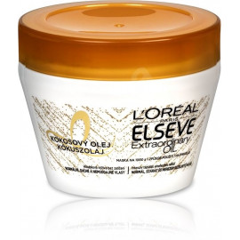 L'oreal Elseve Extraordinary Oil kaukė su kokosų aliejumi 300 ml