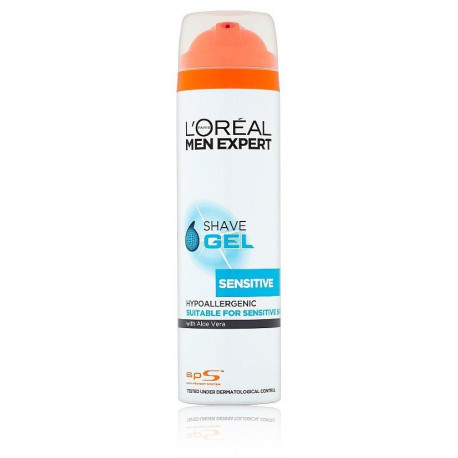 L'oreal Paris Men Expert Hydra Sensitive skutimosi gelis 200 ml.