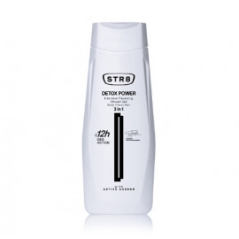STR8 Detox Power shower gel dušo gelis vyrams 400 ml.