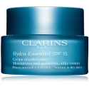 Clarins Hydra Essentiel Silky Cream SPF 15 drėkinamasis veido kremas 50 ml.