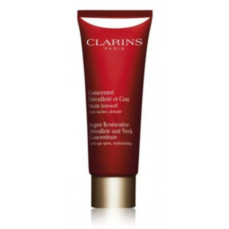 Clarins Super Restorative jauninamasis kremas kaklo sričiai 75 ml.