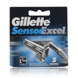 Gillette Sensor Excel skustuvo peiliukai