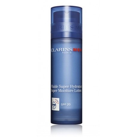 Clarins Men Super Moisture Lotion SPF20 drėkinamasis losjonas vyrams 50 ml.