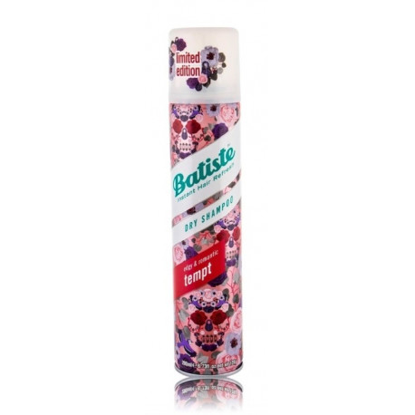 Batiste Tempt rytietiško medienos aromato sausas šampūnas 200 ml.