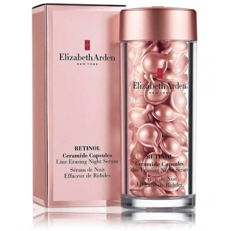 Elizabeth Arden Ceramide Retinol naktinis serumas nuo raukšlių kapsulėmis