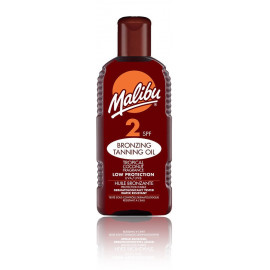 Malibu Bronzing Tanning Oil SPF 2 apsauginis aliejus skatinantis greitesnį įdegį 200 ml