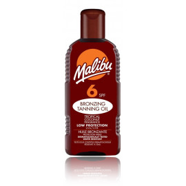 Malibu Bronzing Tanning Oil SPF 6 apsauginis aliejus skatinantis greitesnį įdegį 200 ml