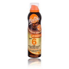 Malibu Continuous Spray Dry Oil SPF 6 purškiamas losjonas nuo saulės 175 ml